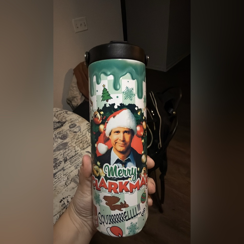 Christmas Themed Travel Mug